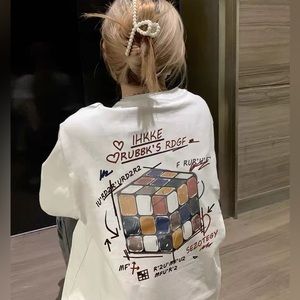 Fashion summer over size shirts